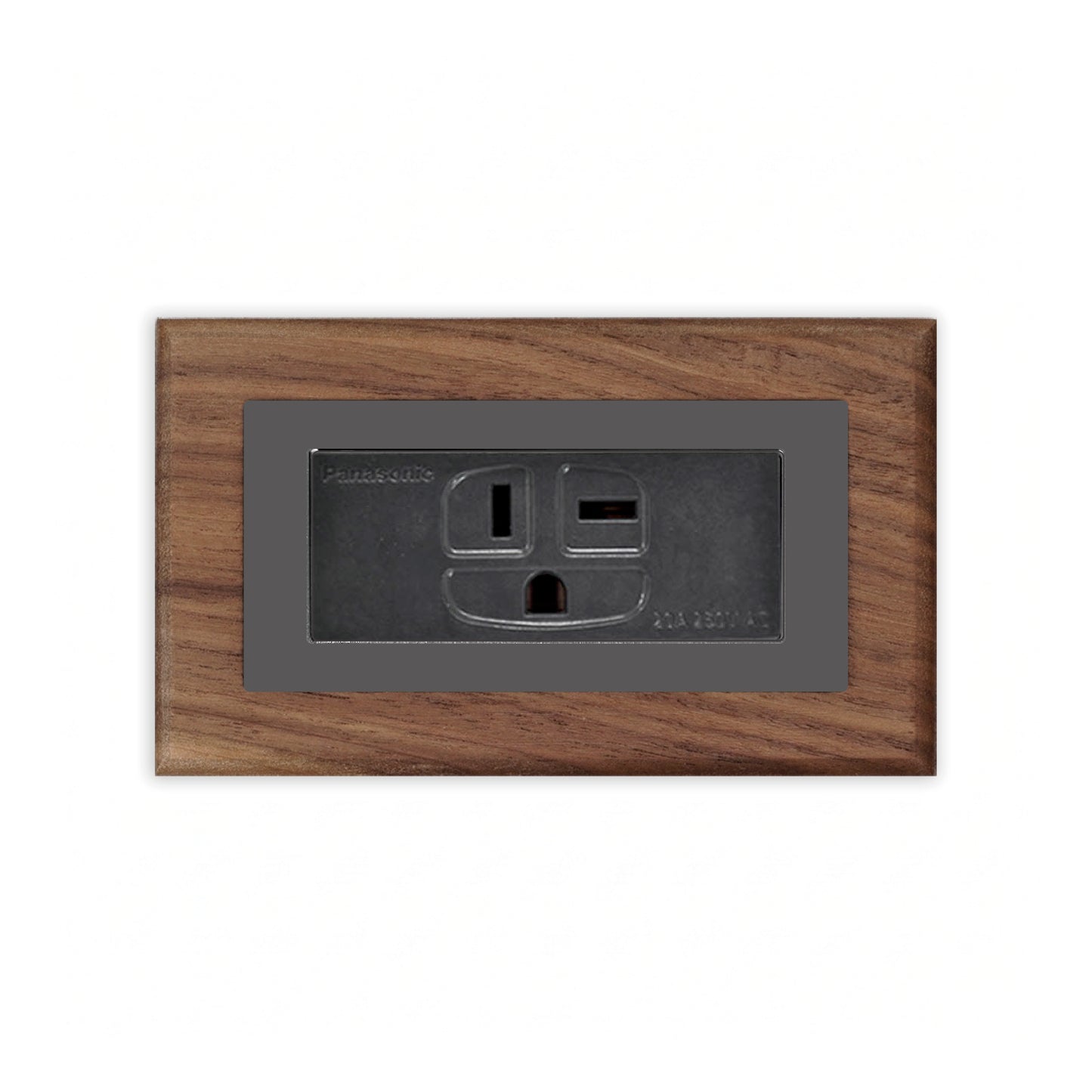 Solid walnut wood-thin frame-Japanese style panel 