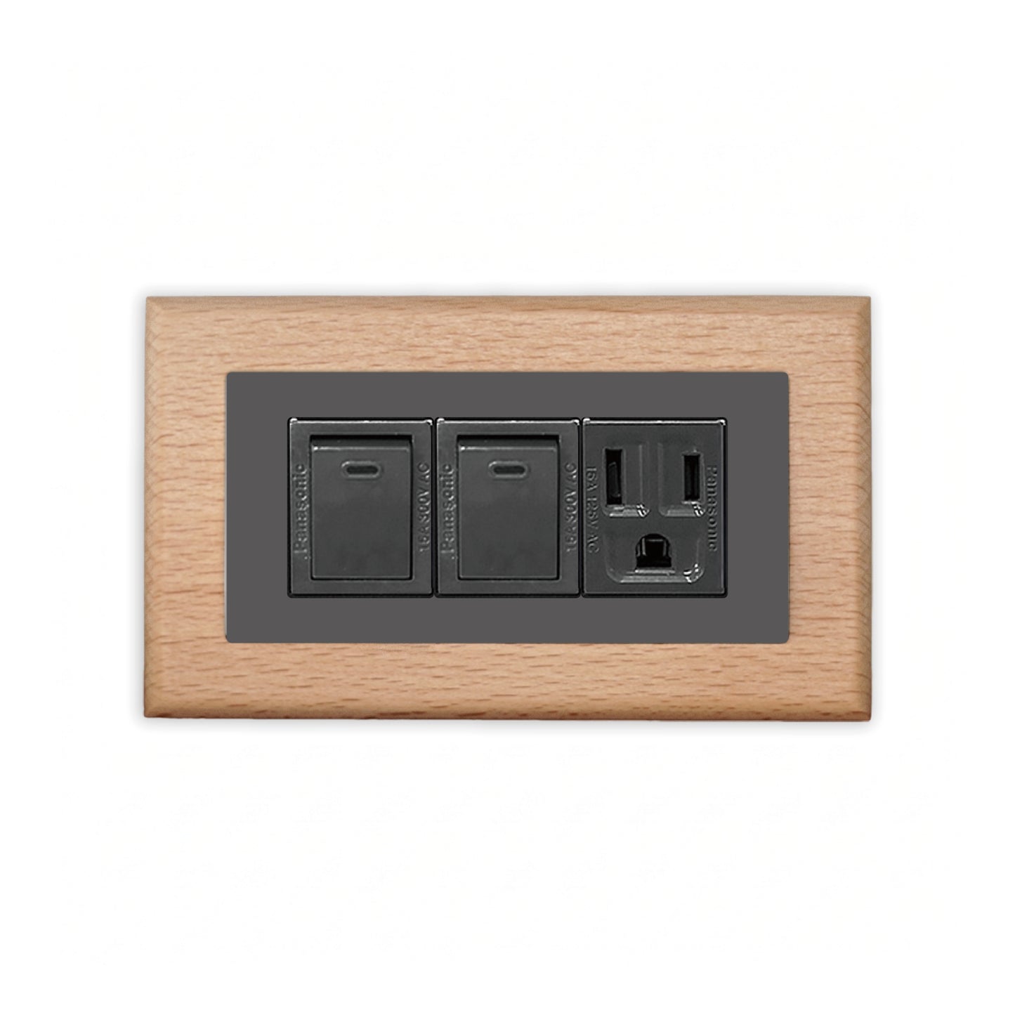 Solid beech wood-thin frame-Japanese style panel 