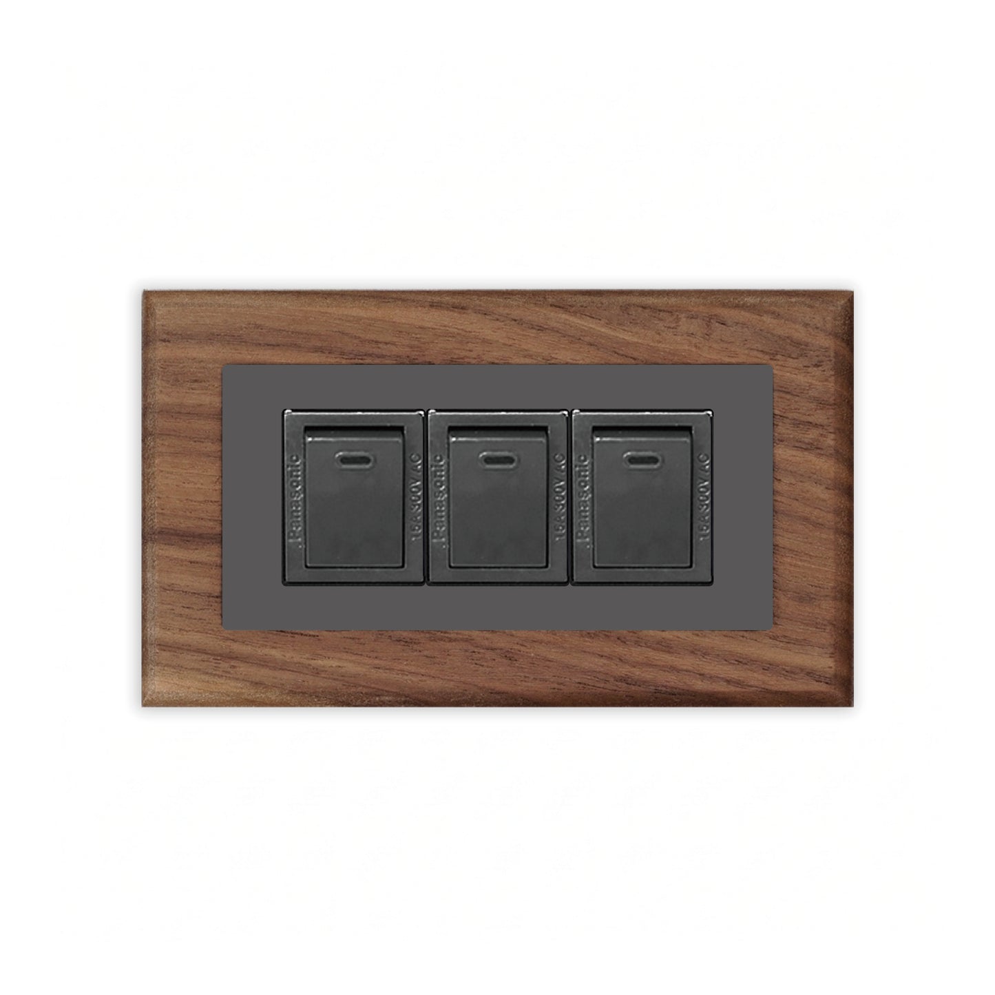 Solid walnut wood-thin frame-Japanese style panel 