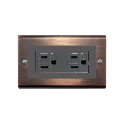 Red bronze panel-Glatima, Risna series