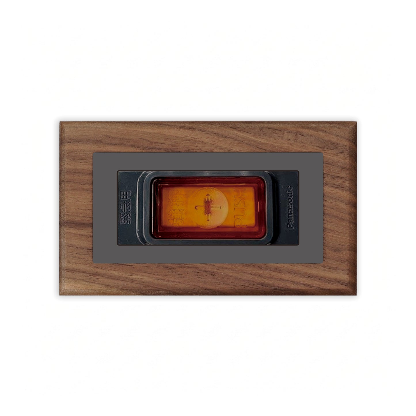 Solid walnut wood-thin frame-Japanese style panel 