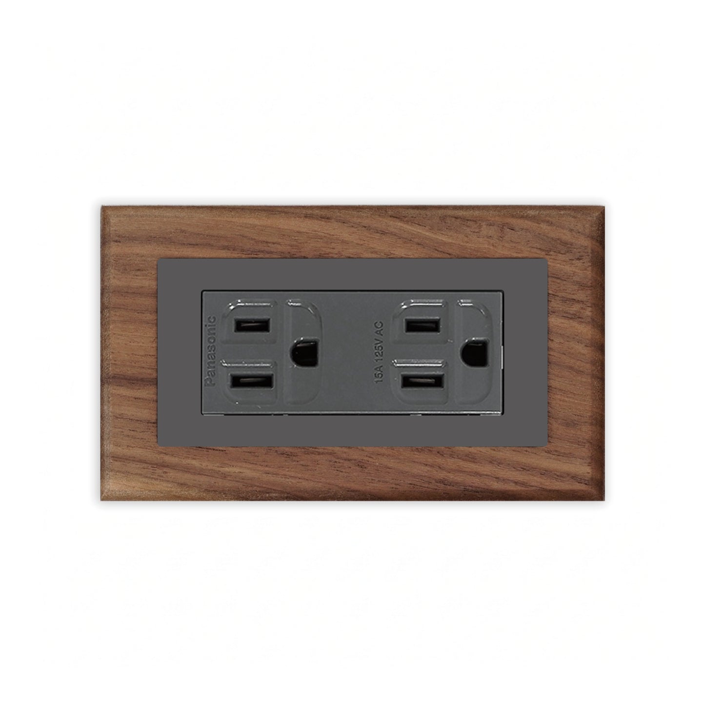 Solid walnut wood-thin frame-Japanese style panel 