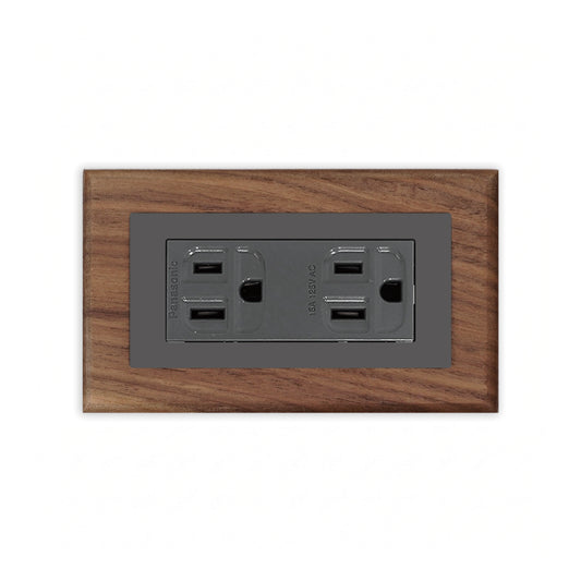 Solid walnut wood-thin frame-Japanese style panel 