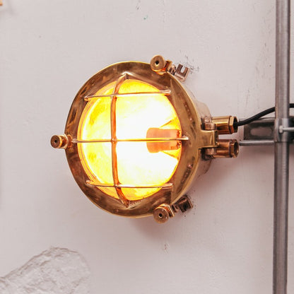 WISKA黃銅防爆壁燈