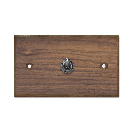 Walnut solid wood panel-lever