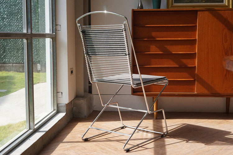 丹麥 包浩斯風格 金屬椅