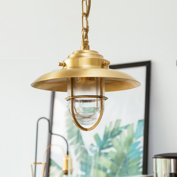 METE copper lamp