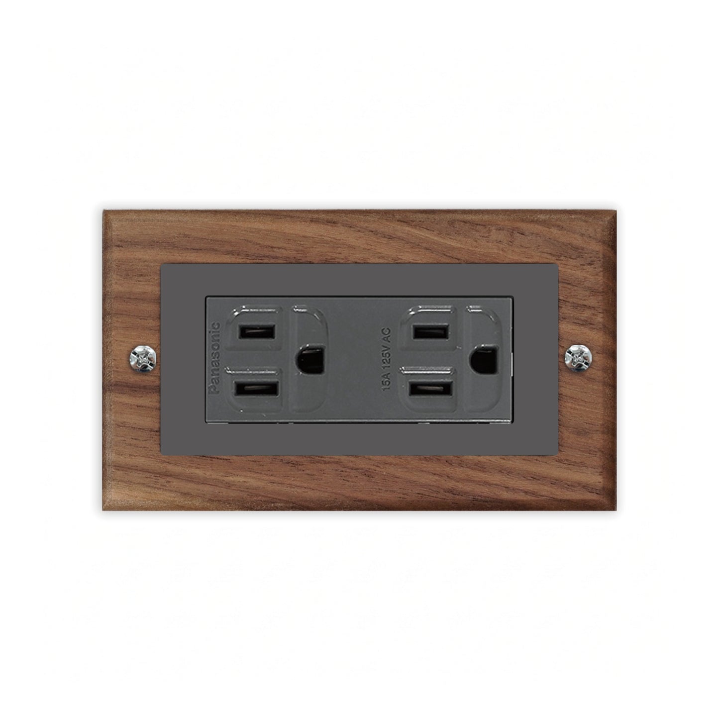 Solid walnut wood-thin frame-Japanese style panel 