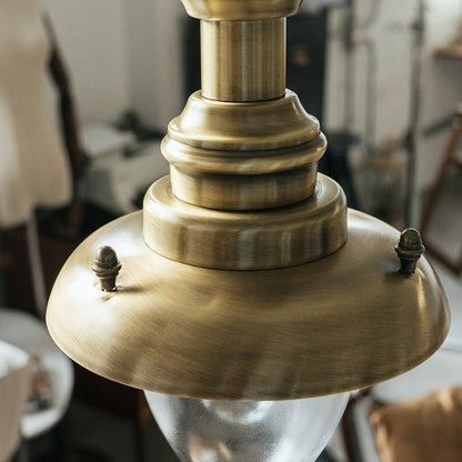 Brass castle chandelier (bronze)