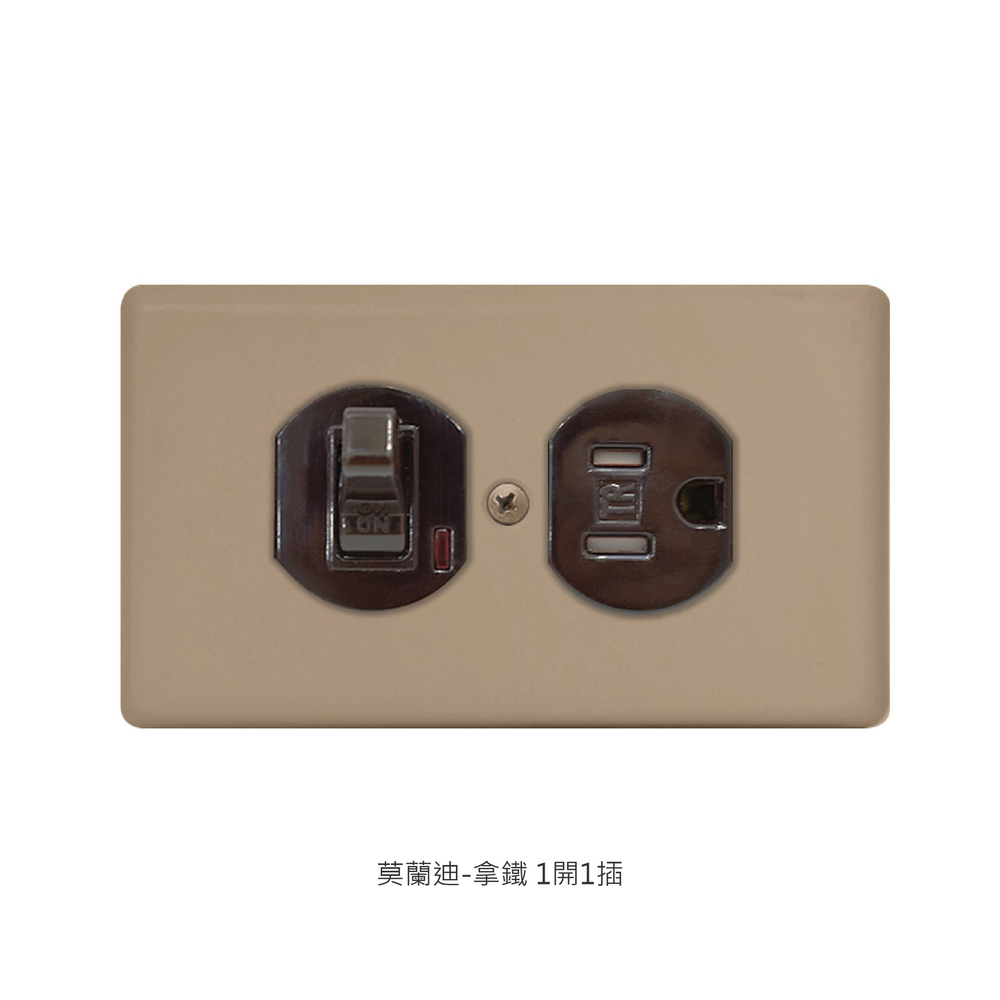 Morandi series American copper switch socket