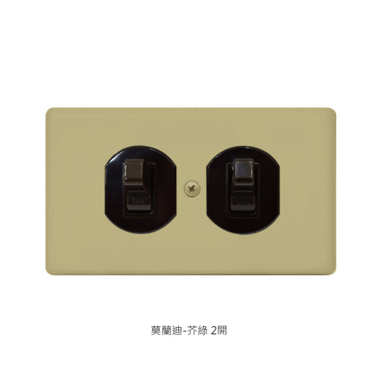 Morandi series American copper switch socket