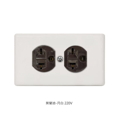 Marine sustainable series American copper switch socket #single cut