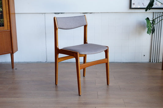 丹麥 Erik Buch 灰色餐椅