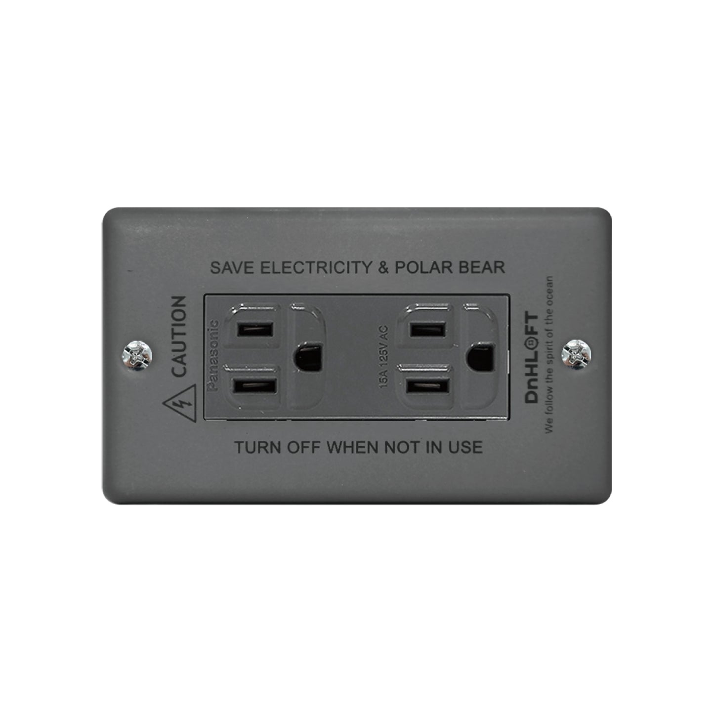 海洋永續面板-日式 #鐵灰