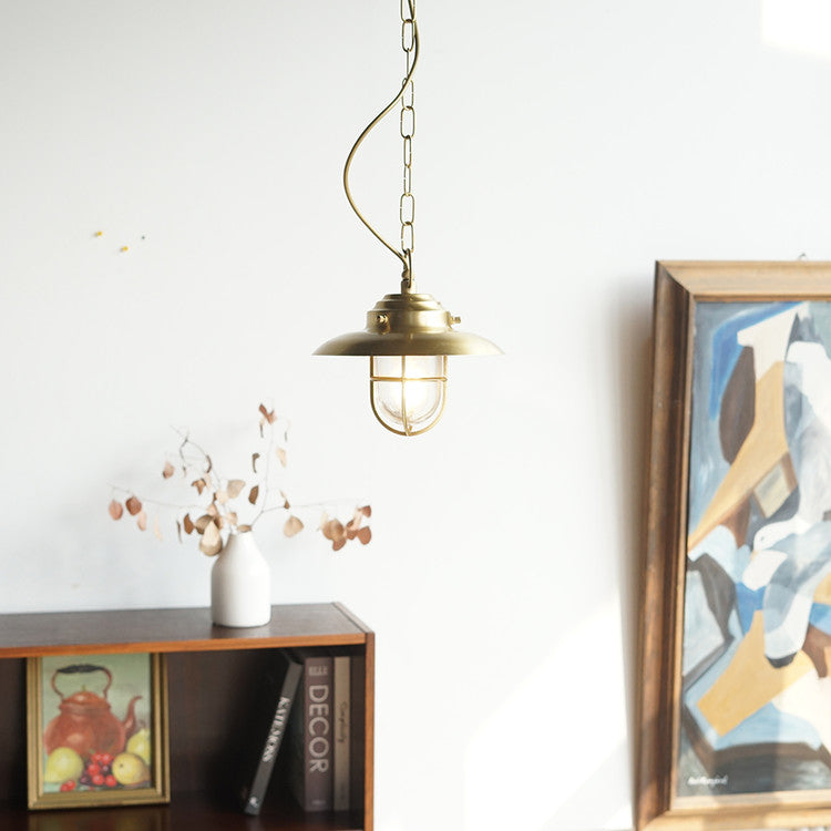 METE copper lamp