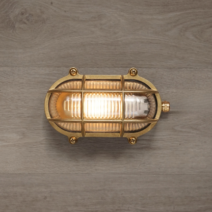 Vintage brass wall light #brass